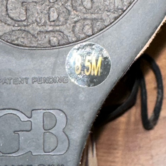 Gianni Bini Studded Tie Up Cheetah Print Wedges - Picture 5 of 6